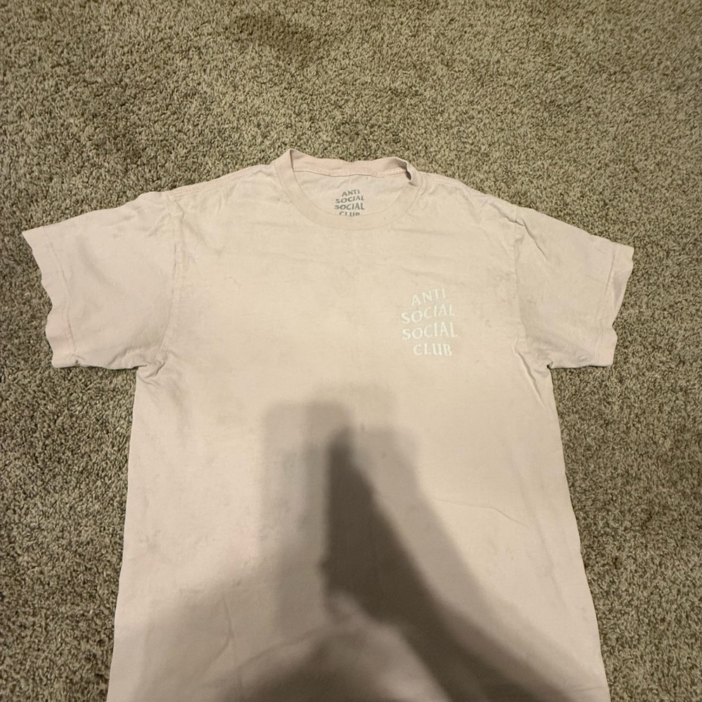 Anti Social Social Club Light Pink Tee
